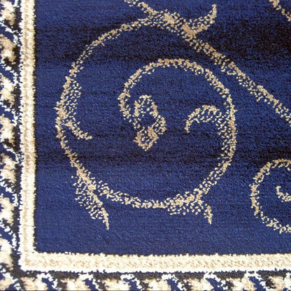Palace 7647 Dk Blue Hallway Runner
