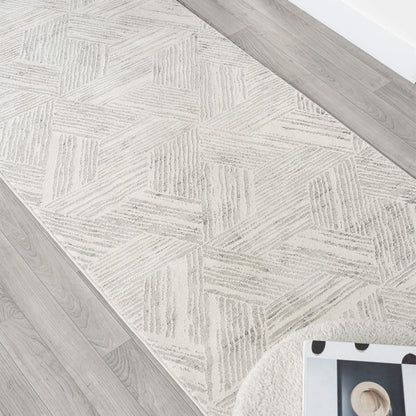 Portland 840 Lt Grey Hallway Runner