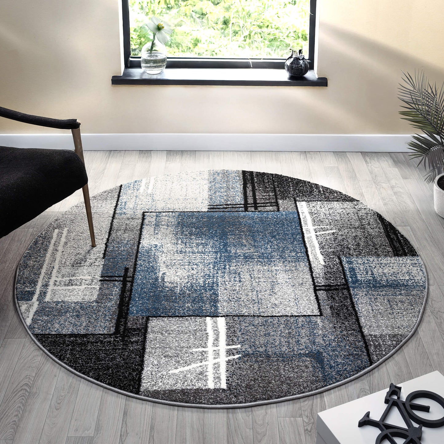 Slate 768 Blue Round